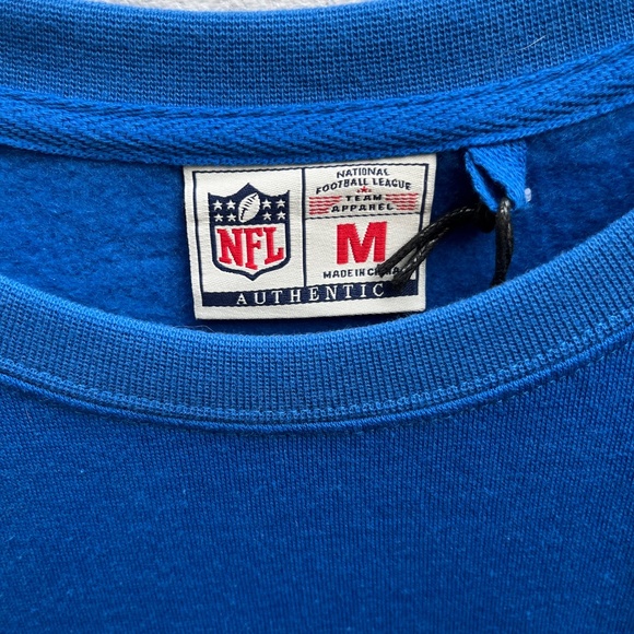 Men's Large Los Angeles Chargers Crew Neck Sweater w/ Embroidered Graphics NFL - Picture 3 of 5